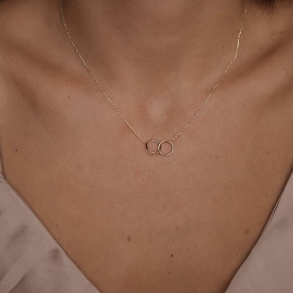 Sonsuzluk Altın Kolye